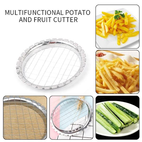 Rostfritt stål Äggskärare Cutter Cut Egg Device Galler För