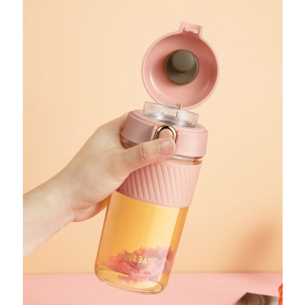 Vattenkopp Glas studsande cover Rak drickskopp te