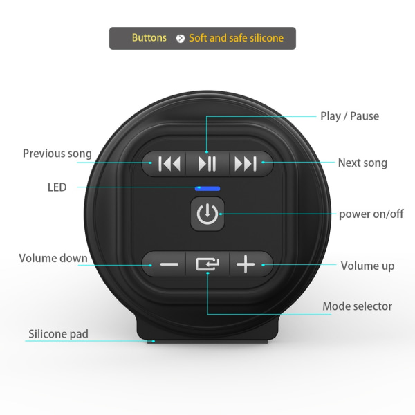 Trådlöst Bluetooth Soundbar-högtalarsystem Super Power Sound