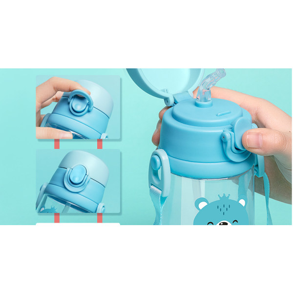 480 ml barnvattenkopp Kreativ tecknad baby