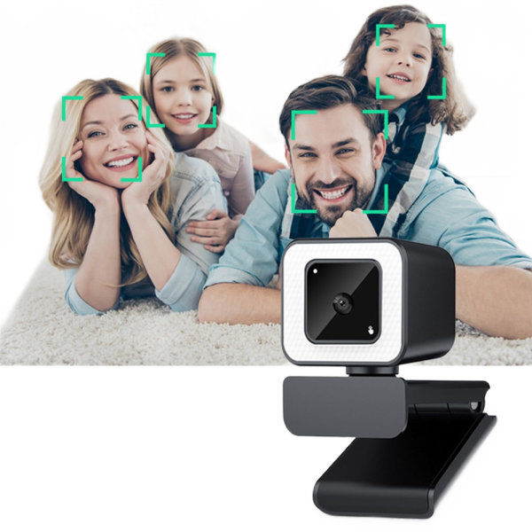 Mini webbkamera webbkamera med mikrofon autofokus webbkamera