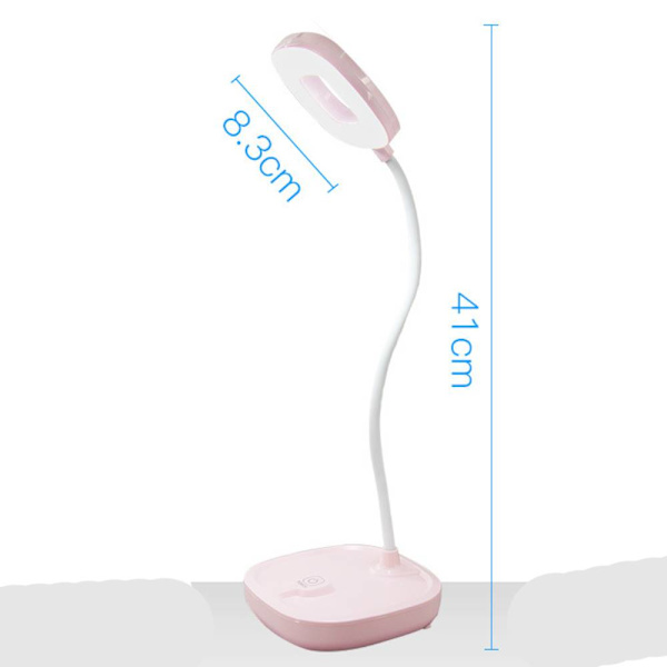 Tecknad LED-ögonskyddsbordslampa, barnsovrum