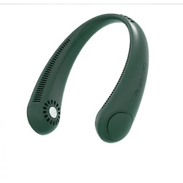 USB-hängande USB Bärbar uppladdningsbar fläkt (grön)
