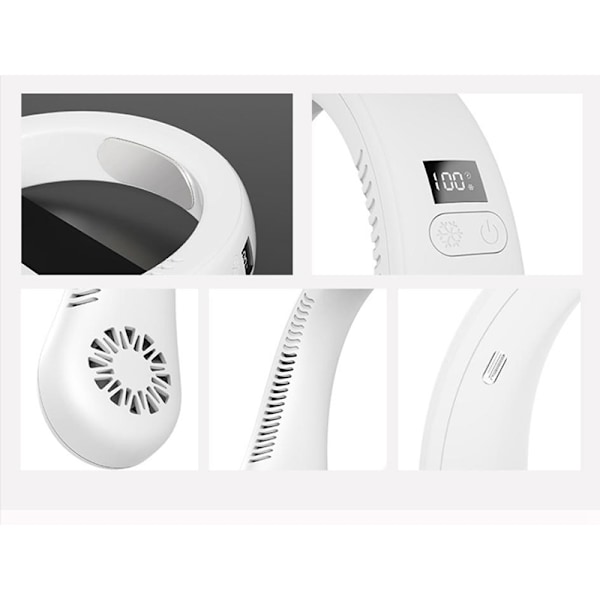 Hanging Neck Fan Portable Refrigeration Ice Sense Lazy Fan