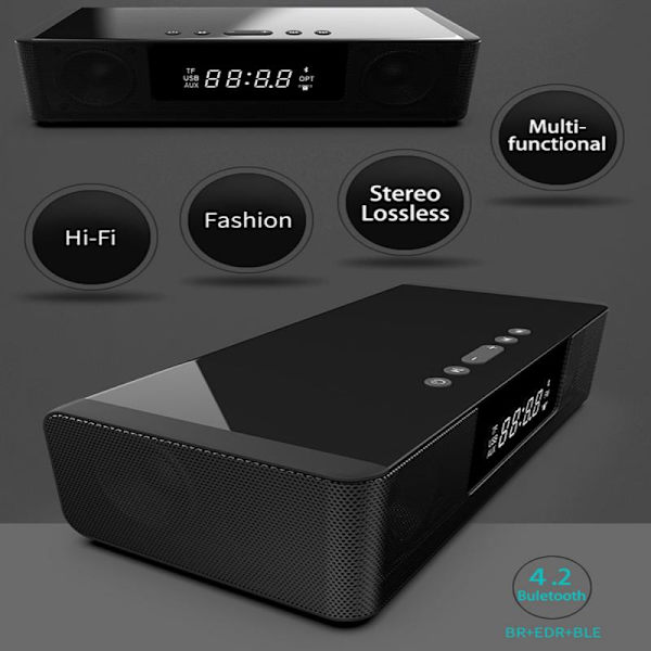 Bluetooth högtalare Bärbar utomhushögtalare Trådlös Mini