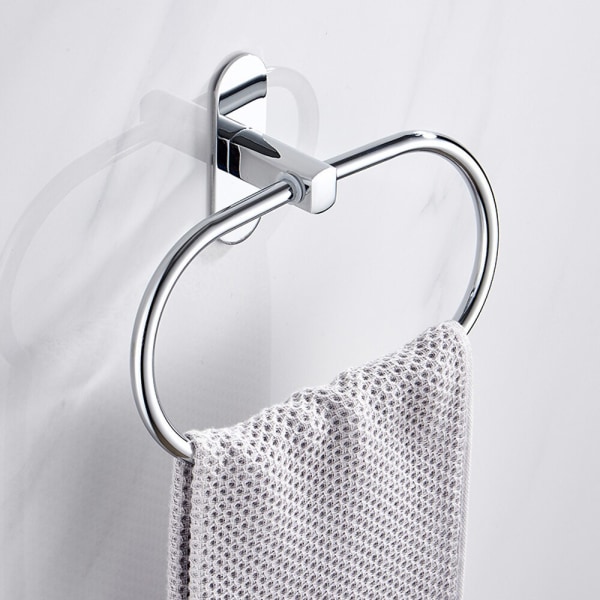 Vattentät väggmonterad handduksring Handdukshylla