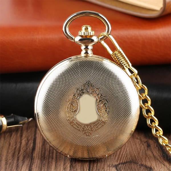 Klassisk guldmekanisk handuppdragbar watch