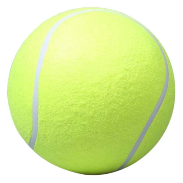 Tennisboll jättelika husdjursleksaker för hundtuggande leksaksignatur