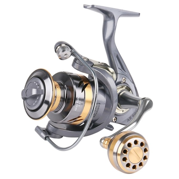 Fiskrulle All Metal Spole Spinning Reel Max Drag