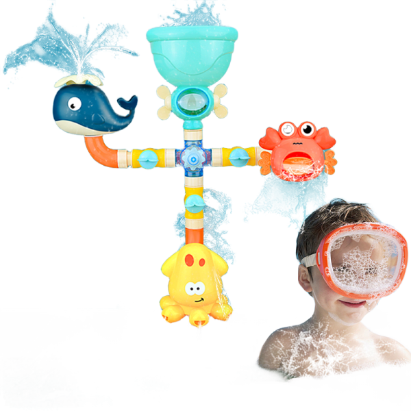 Baby DIY Byggnadsspray Vatten Sprinklerleksaker Vatten
