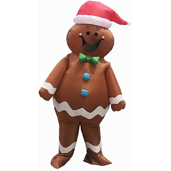 Jul Pepparkakor Uppblåsbar Dräkt För Vuxen 0b65 Fyndiq