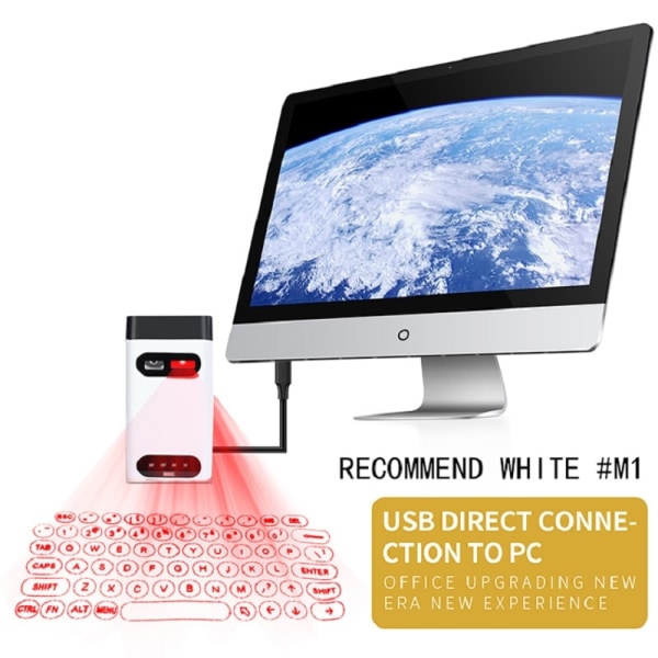 Mini Wireless Projection Bluetooth Virtual Laser Keyboard