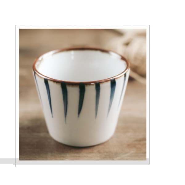 Keramisk retro kaffemugg Vintage vattenkopp Keramisk tekopp