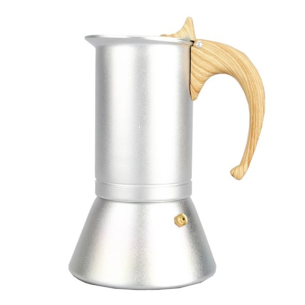 150 ml praktisk kaffebryggare i aluminium Moka kaffekanna