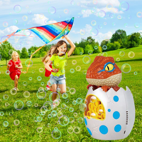 Bubble Machine Dinosaur Egg Bubble Maker Icke-giftigt pussel