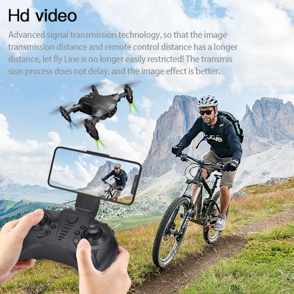 H2 Mini Drone WiFi FPV 1080P 4K HD Camera Altitude Hold Real