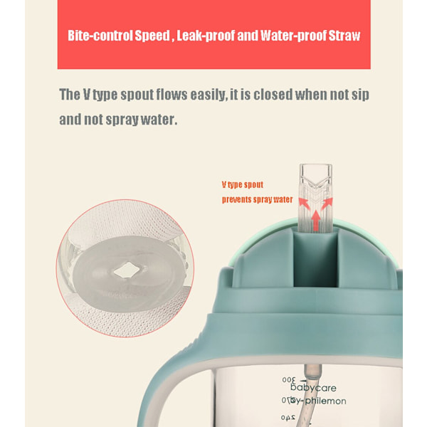 210ml Baby Sippy Cup Toddler för småbarn dricksvatten