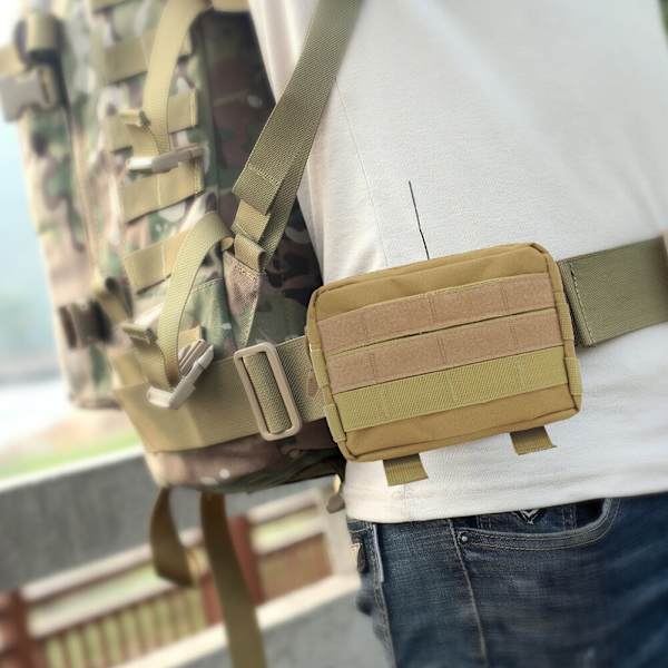 Multifunktionell Mini Tactical Military Modulär Molle-påse