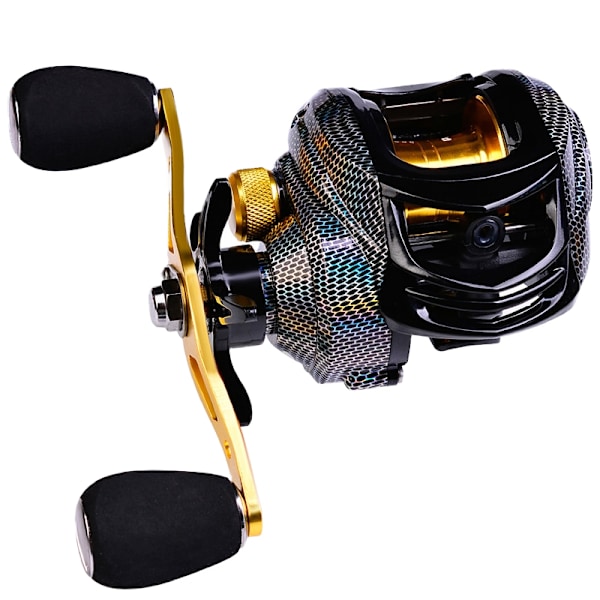 Högerhand10KG Max Drag Baitcasting Rulle 17+1 Kullager