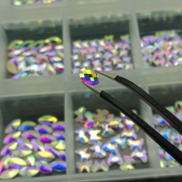 Nya föremål Hot Sell Nail Rhinestones Set Med Nail Picking