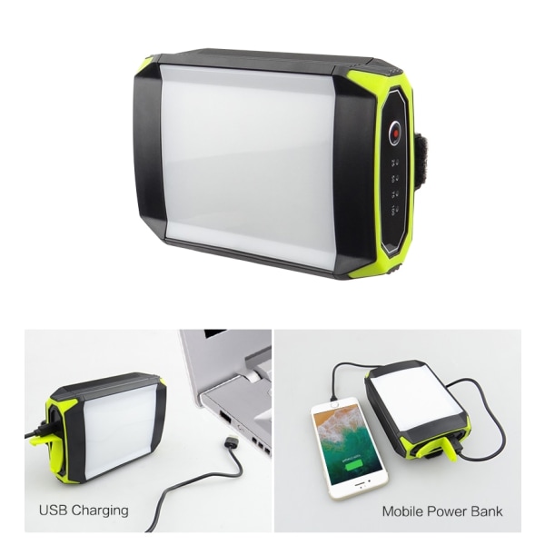 Mobil Power Bank Ficklampa USB Port Camping Tält Light