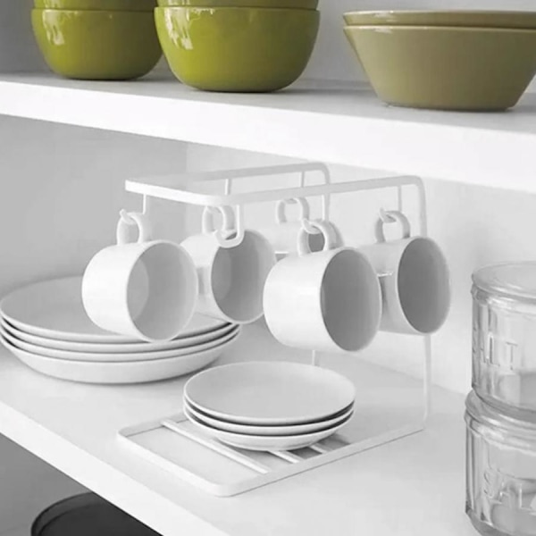 Hushållskök Stemware Förvaringsställ Hylla Desktop