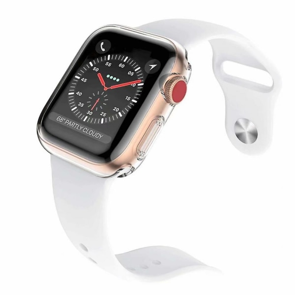 2-pack Series 3 38 mm case för Apple Watch skärmskydd,