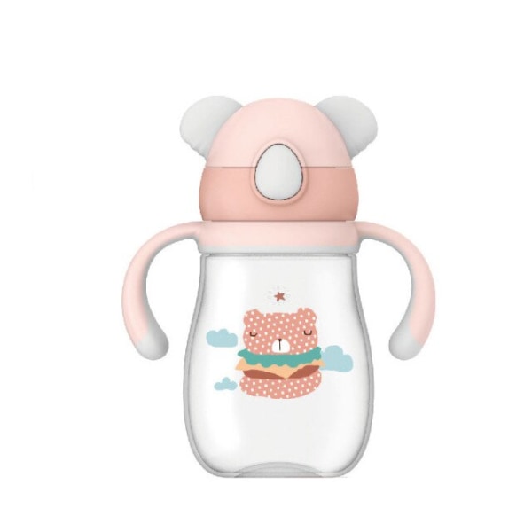 Tecknad Baby Sippy Cup utomhus bälte Tritan Cup barn