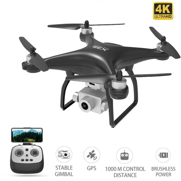 X35 GPS Drone Med 4K HD 3 Axis Anti Shake Gimbal Camera 5G