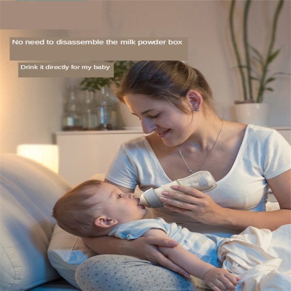 240 ml USB isolering baby glas med bred mun