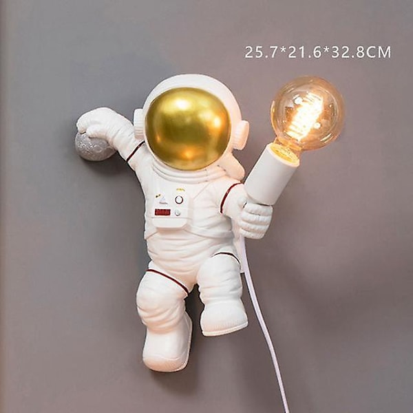 Modern Astronaut Bordslampa Art Deco Resin Lamp Bord