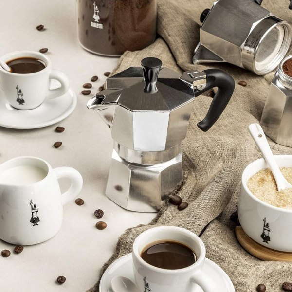 Kaffebryggare i aluminium Slitstark Moka Cafeteira Expresso