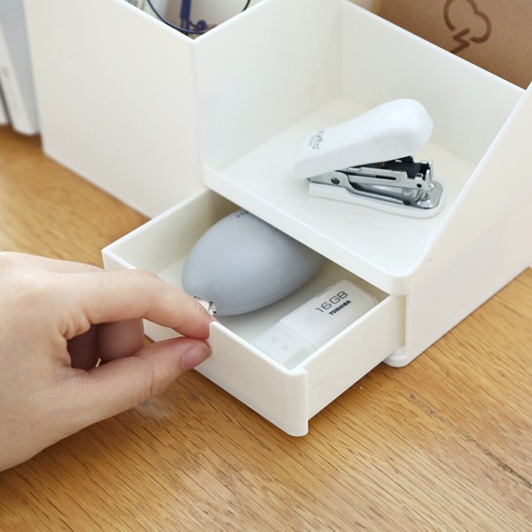 Stor kapacitet kosmetisk förvaring Box Office Desk Organizer