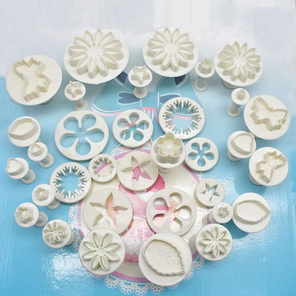 33st fondant kolvskärare DIY Cookie Biscuit Cake Form