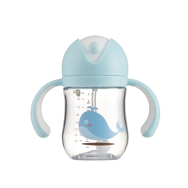 Baby Sippy Strap Cup Gravity Ball Drick vatten Matar barn