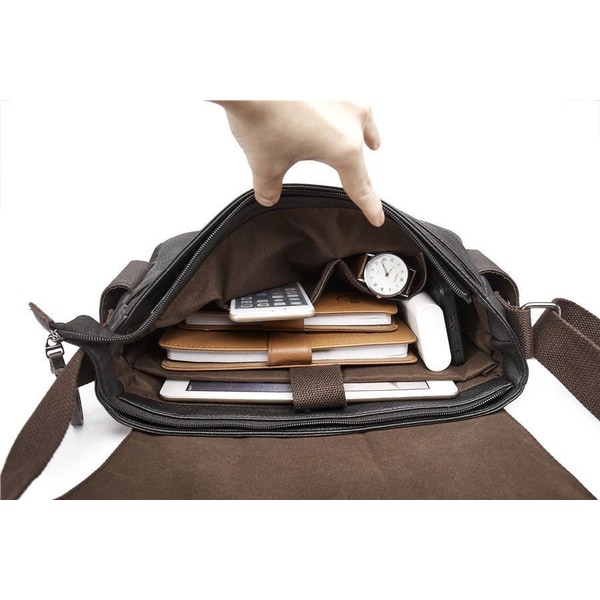 Axelväska Herr Diagonal Travel Casual Bag Messenger Bag