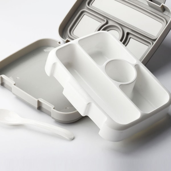 Mikrovågsugn Lunchbox Bärbar Flergaller Bento Box För
