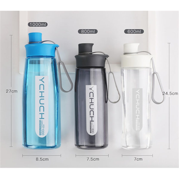Vattenflaska Protein Shaker Bärbar Flaska Sport Camping