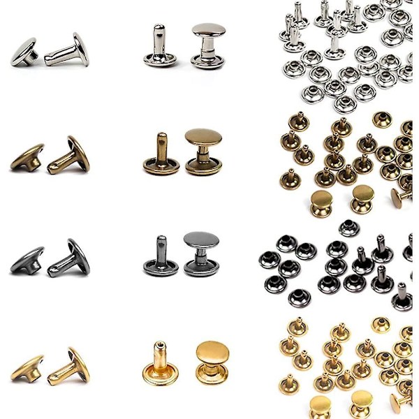 480 set cap , 3 storlekar 4 färger dubbelkåpsnit