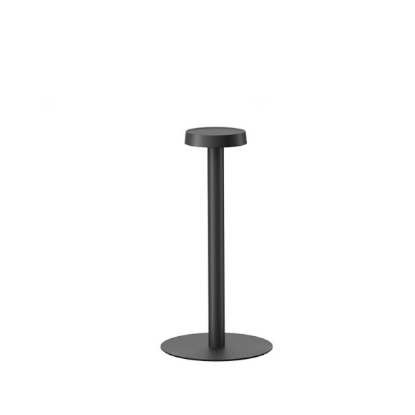 Bärbar Uppladdningsbar Torch Bordslampa Modern Minimalist Black