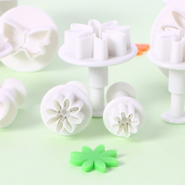 33st fondant kolvskärare DIY Cookie Biscuit Cake Form