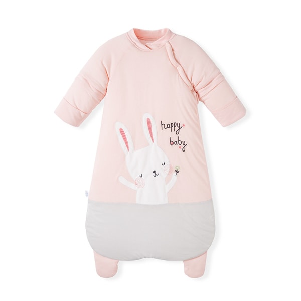Thicken Baby Girl Bo Pyjamas Anti Kick Quilt för barn