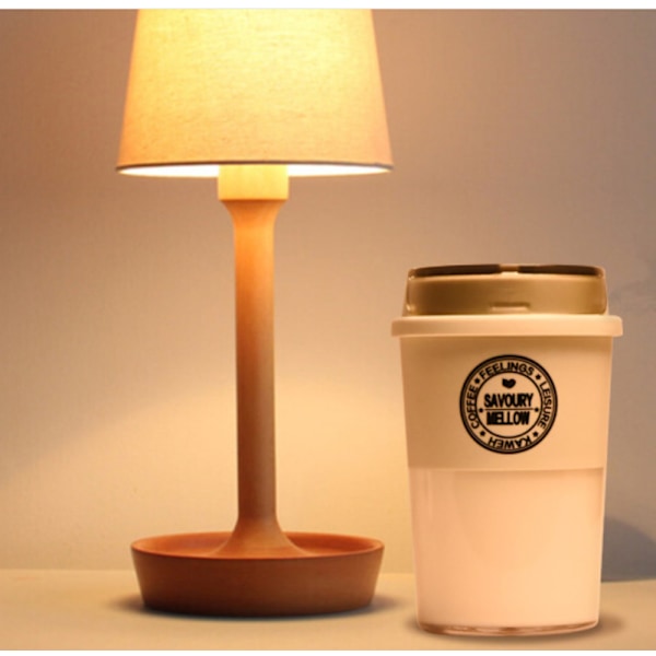 Bärbar 300 ml högkvalitativ Tritan-material kaffemugg Anti
