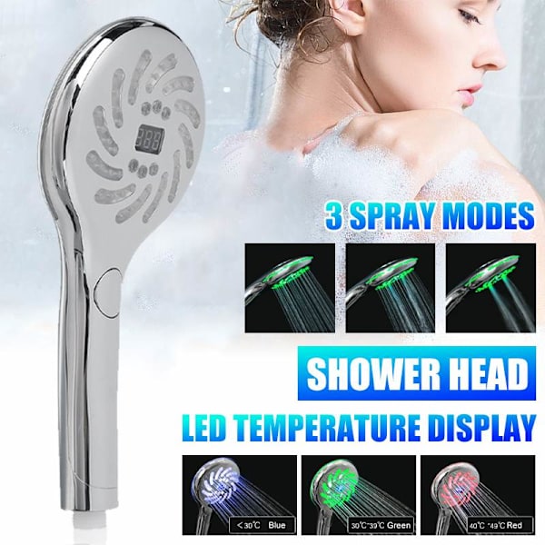 LED-duschhuvud digital temperaturkontroll duschspruta 3