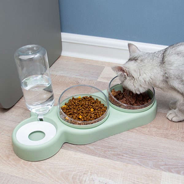 Kattvattenflaska matarmatare Automatisk hundkatter
