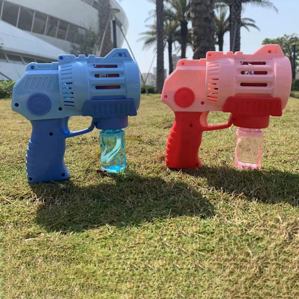 Bubble Machine Ljus Musik Automatisk Bubble Maker Beach Lawn