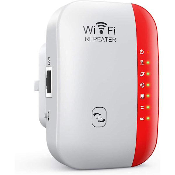 WiFi Extender Range Booster 300Mbps 2,4GHz WiFi-förstärkare