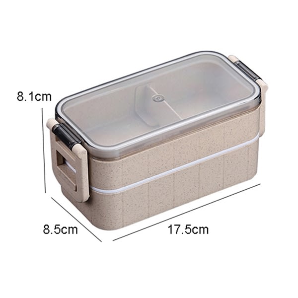 Uppvärmd matbehållare för mat Bento Box Japanese Thermal