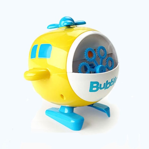 Helikopter Bubble Machine Uppladdningsbar/batteri Helt