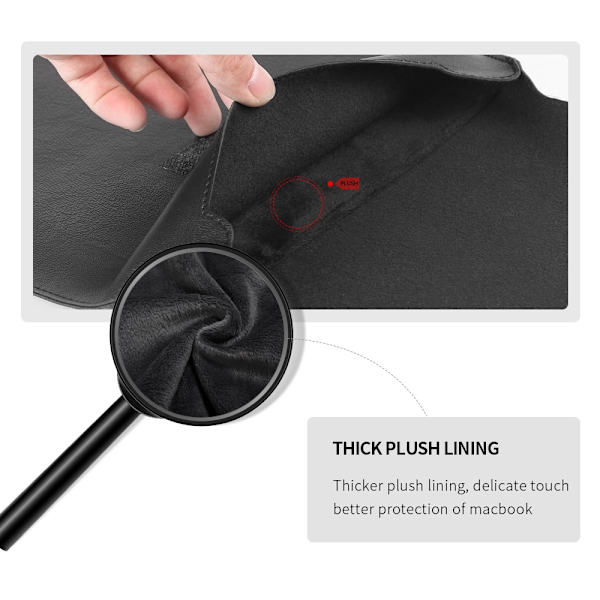 Case för bärbar datorfodral för Macbook Air Pro 13 15 2020